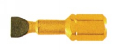 1/4"镀钛一字改锥头