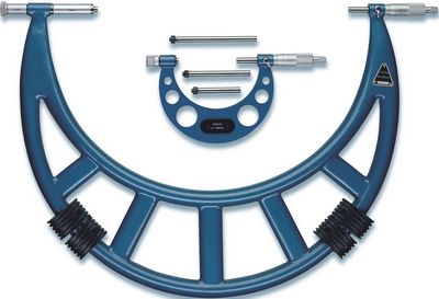 Bügelmessschraube mit auswechselbaren Eins?tzen