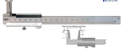 内沟槽游标卡尺